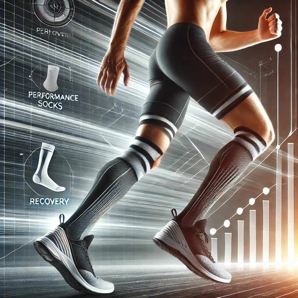 Calcetines de compresión en el deporte